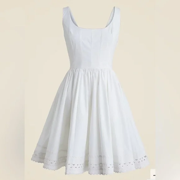 J. Crew White Mini Dress - Picture 2 of 10